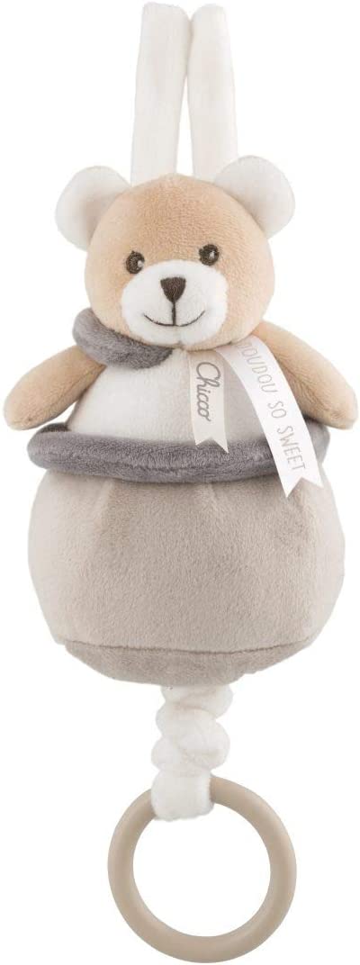 Chicco 00009618000000 Teddybär-Spieluhr, mehrfarbig