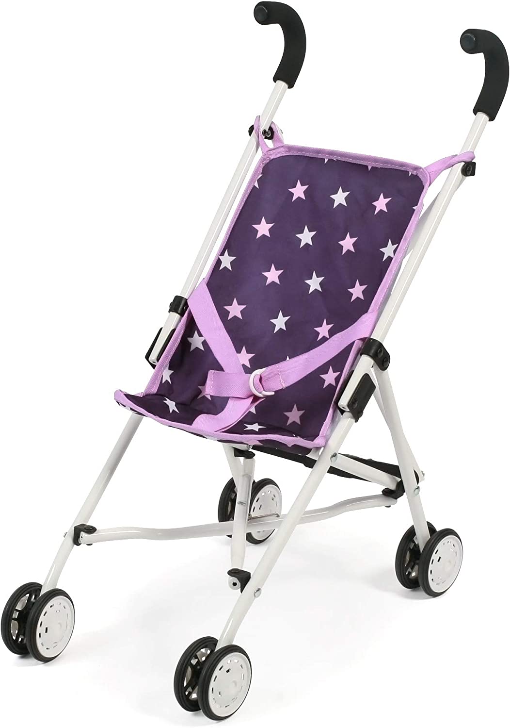 Bayer Chic 2000 Puppen Mini-Buggy ROMA Stars lila
