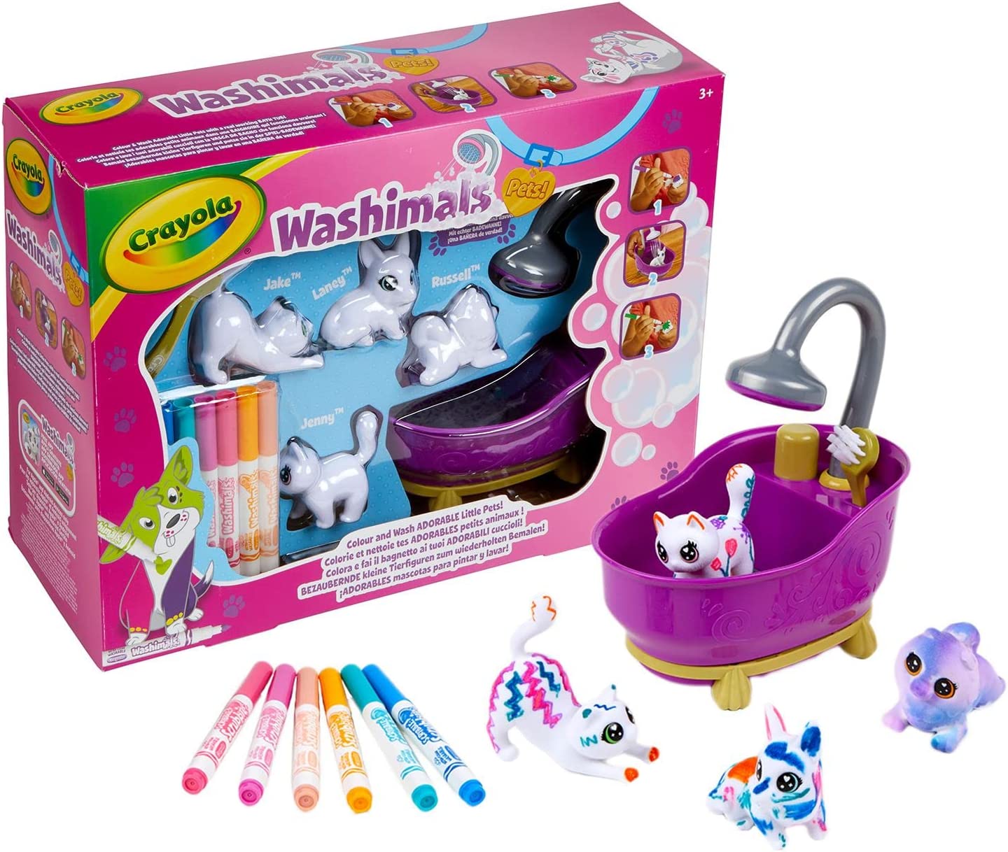 Crayola Inc. CRAYOLA WASHIMALS Creative set