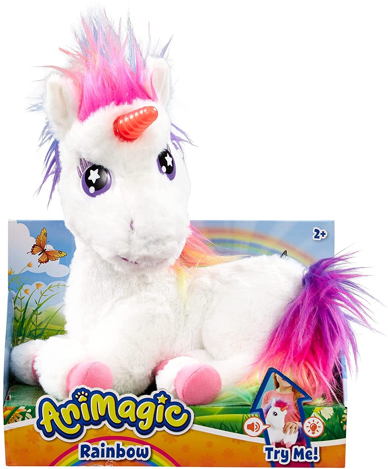 Animagic - Rainbow, mein Einhorn mit Lichteffekten, Elektronisches Haustier
