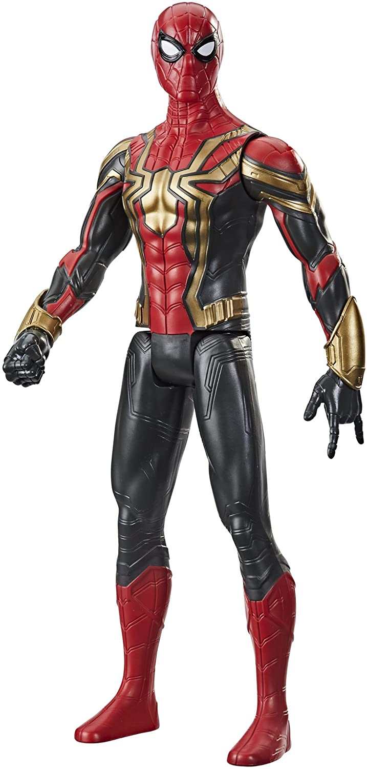 Marvel Spider-Man Titan Hero Series 30,5 cm Iron Spider Integration Suit Spider-Man Action Figure Toy, Inspiriert von Spider-Man Movie, Für Kinder ab 4 Jahren
