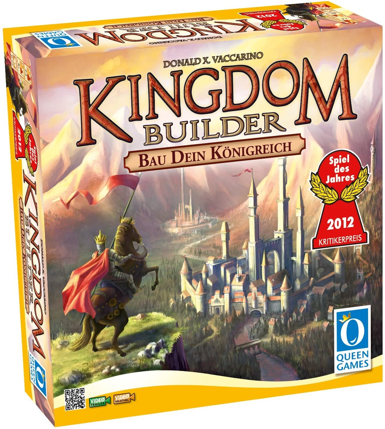 Queen Games 6083 - Kingdom Builder, Spiel des Jahres 2012