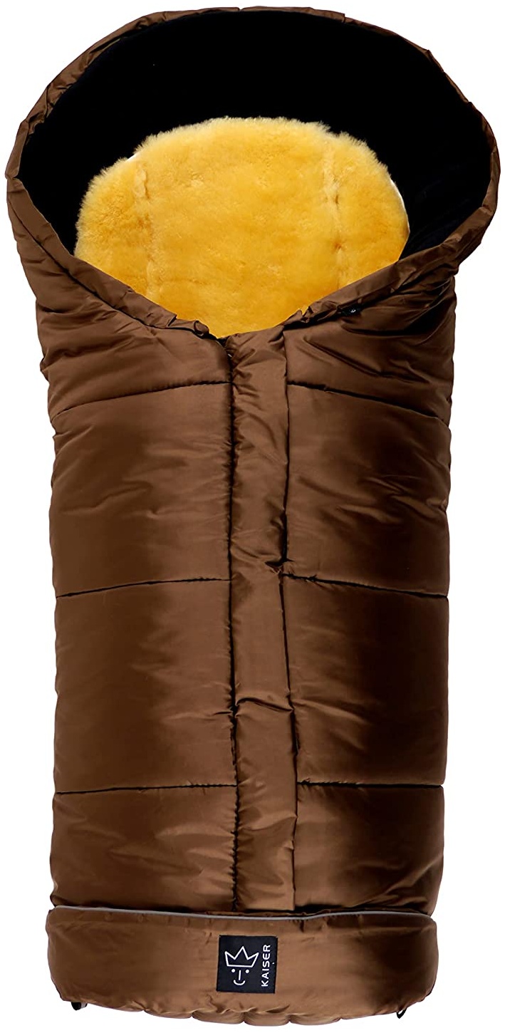 Kaiser 'Sheepy' Fußsack braun, universell einsetzbar