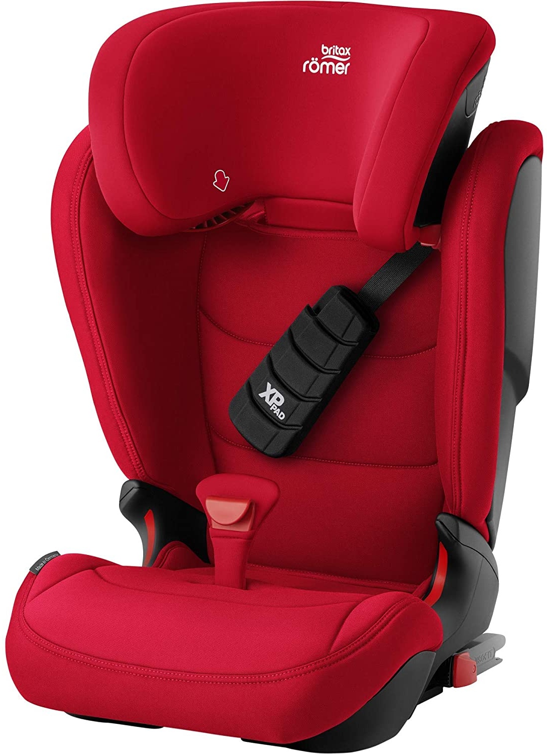 BRITAX RÖMER Kindersitz 15-36 kg KIDFIX Z-LINE, verbesserter Frontalaufprallschutz für Kinder von 15 - 36 kg (Gruppe 2/3), 3,5 bis 12 Jahre, Fire Red