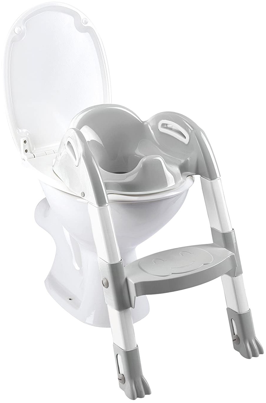 Thermobaby Kiddyloo Toiletten-Trainer, weiß/grau