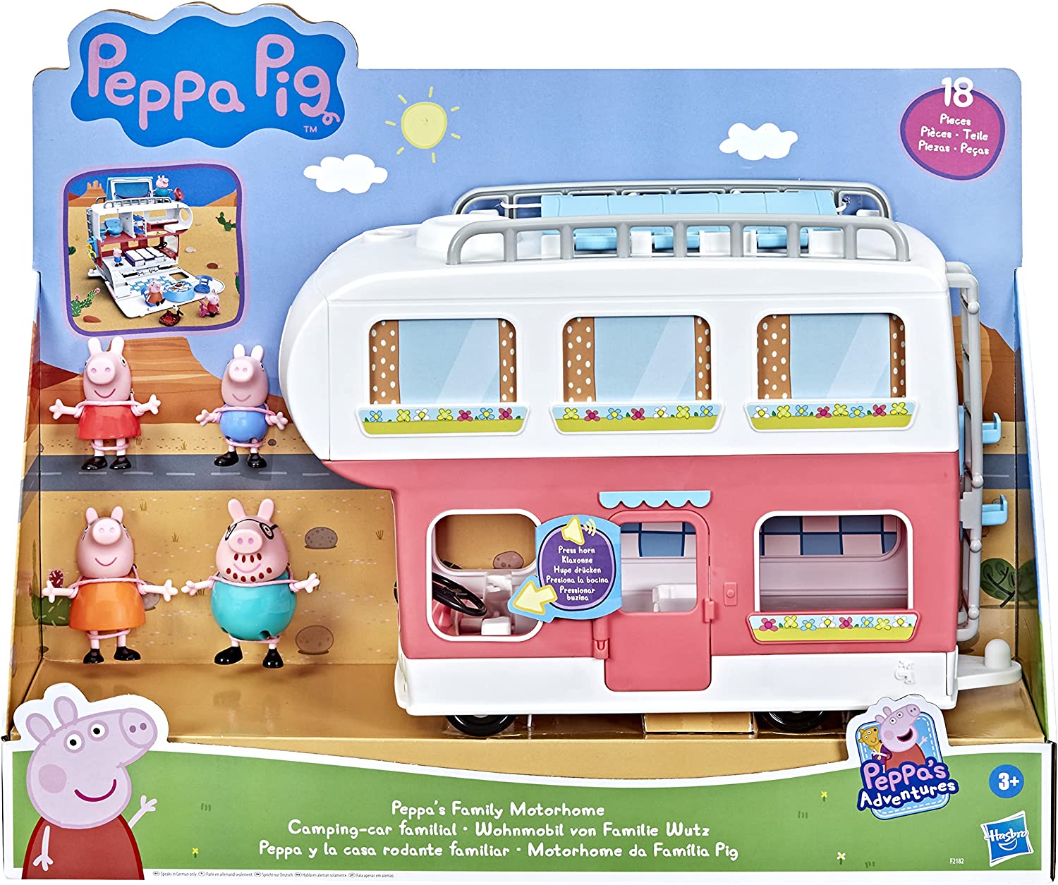 Hasbro - Peppa Pig Wohnmobil von Familie Wutz - Preisvergleich