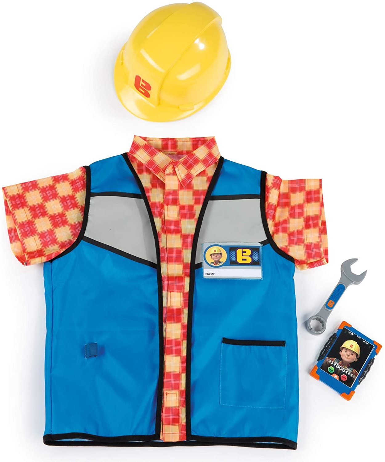 Smoby 380300 - Bob der Baumeister Handwerker Outfit
