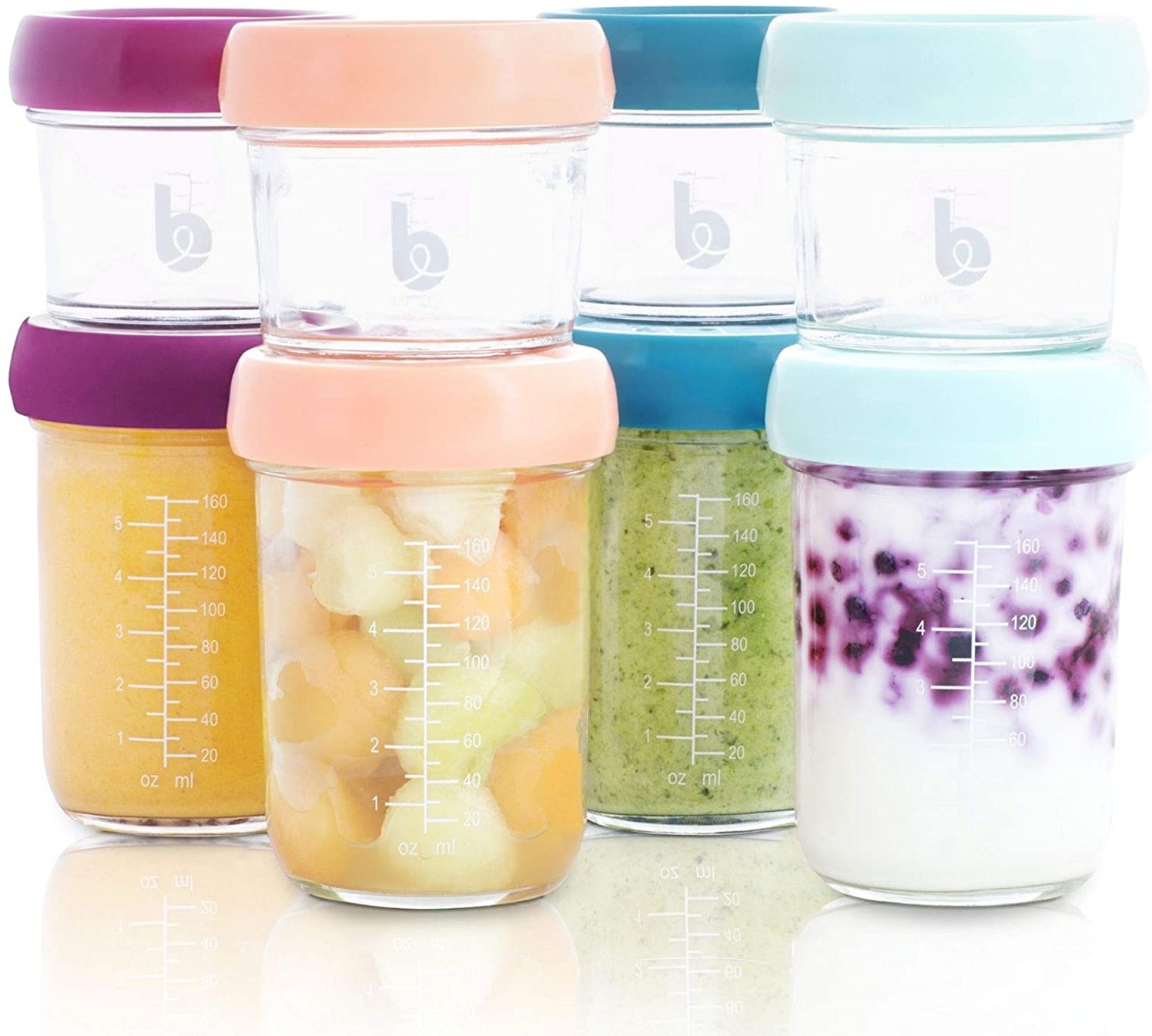 Babymoov Babybols aus Glas – 8er Set