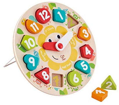 Hape E1622 Steckpuzzle Uhr