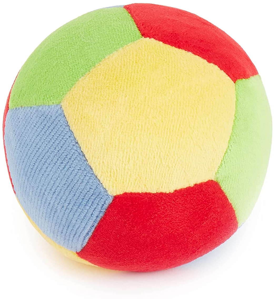 Bieco - Veloursball mit Rassel - Durchmesser ca. 11 cm (11001414)
