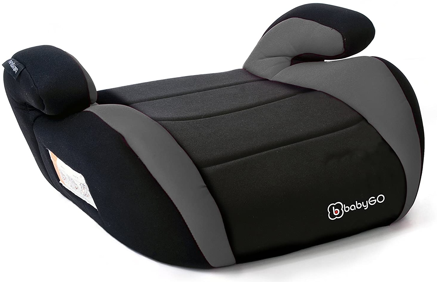 babyGO 'BOOSTER' Sitzerhöhung Grau, 15 bis 36 kg (Gruppe 2/3) - Preisvergleich