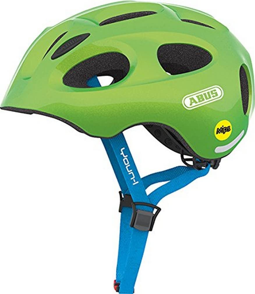ABUS Fahrradhelm Youn-I MIPS - sparkling green - 52-57 cm