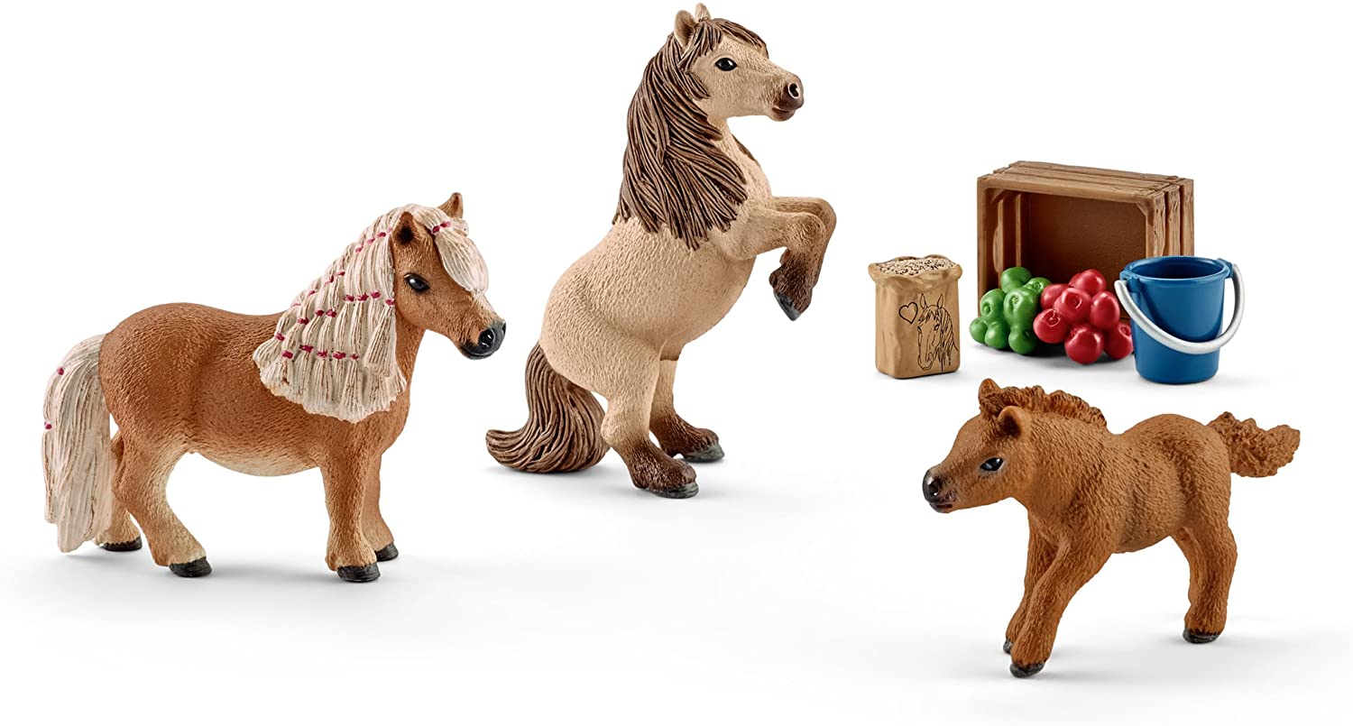 Schleich 41432 - Mini Shetty Family