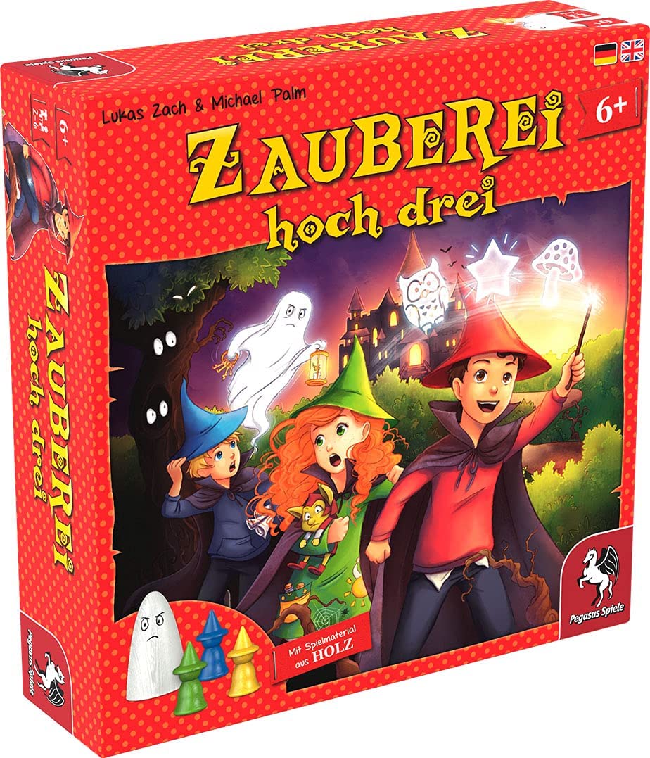 Pegasus Spiele 66013G - Zauberei hoch drei