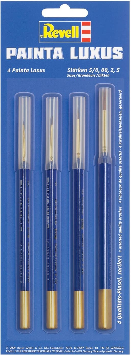Revell - Painta Luxus Pinselpalette Marderhaarpinse