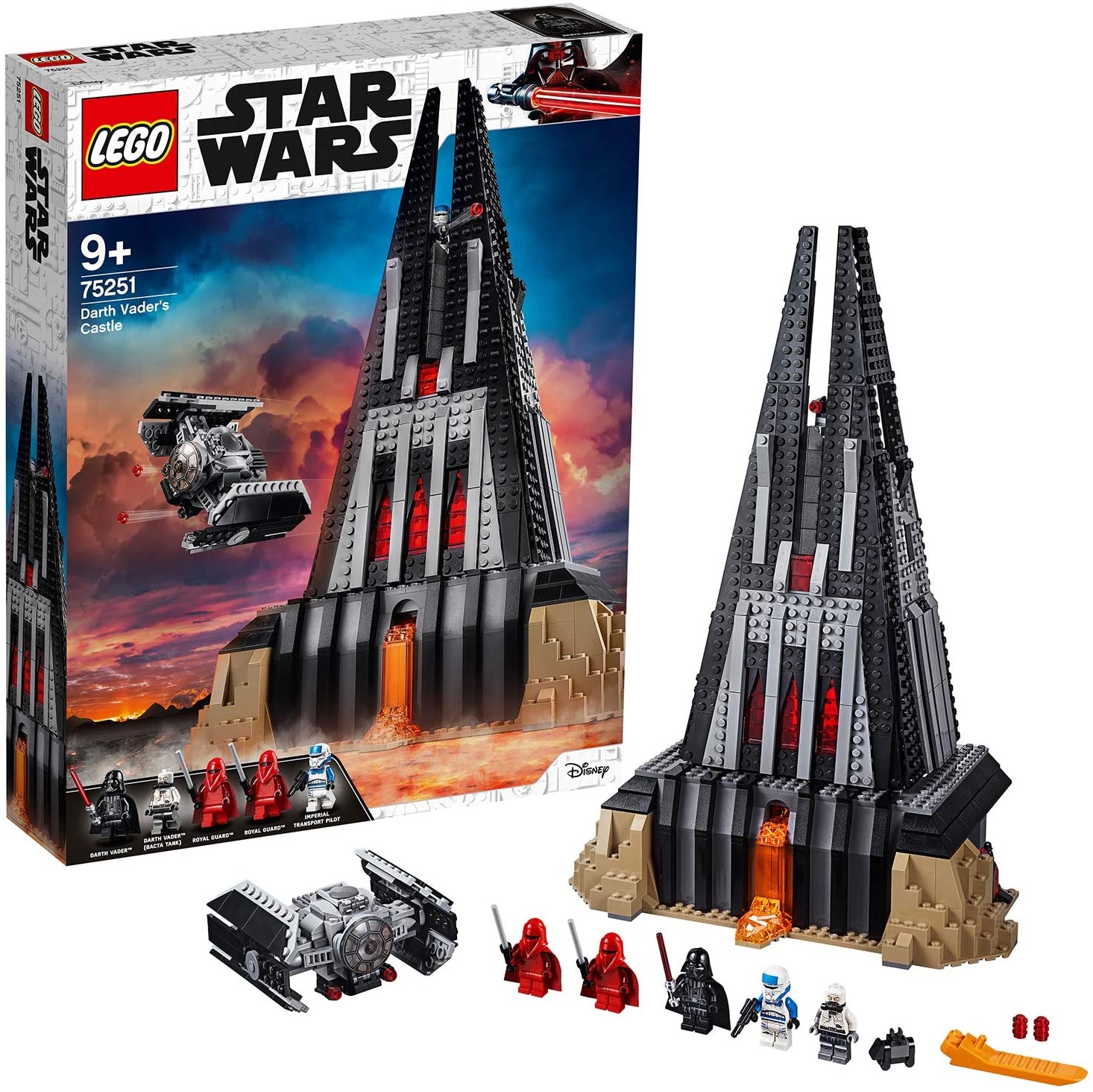 LEGO Star Wars 75251 'Darth Vaders Festung', 1060 Teile, ab 9 Jahren