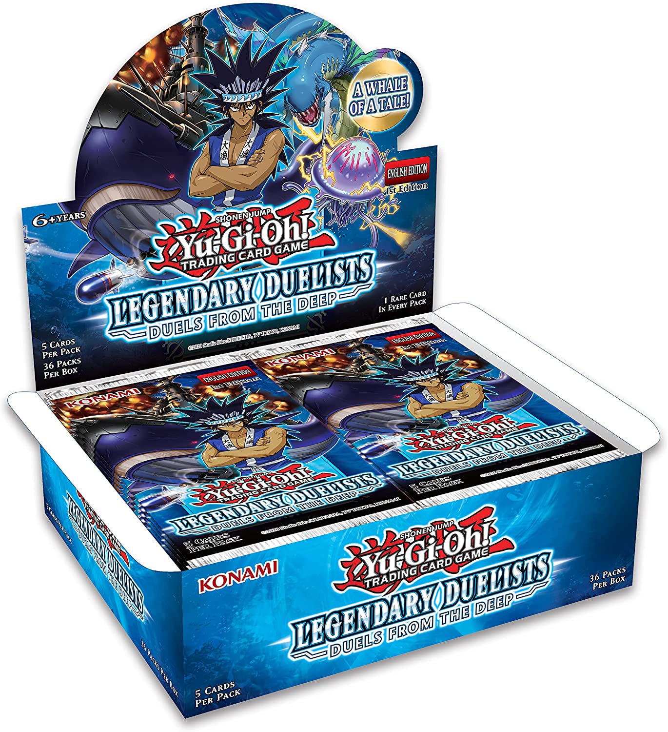 Yu-Gi-Oh! Legendary Duelists: Duels From the Deep 36er Booster Display Englisch