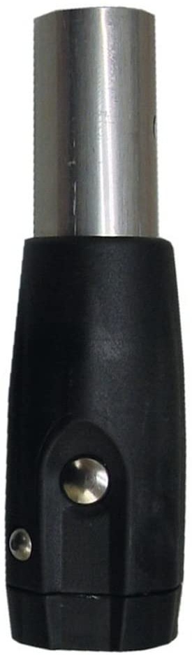 Weber Deichselanschluss ohne Schloss Ausführung mit Fuß und Fangband f.25,0 mm AußenØ 2016 Fahrrad Anhänger