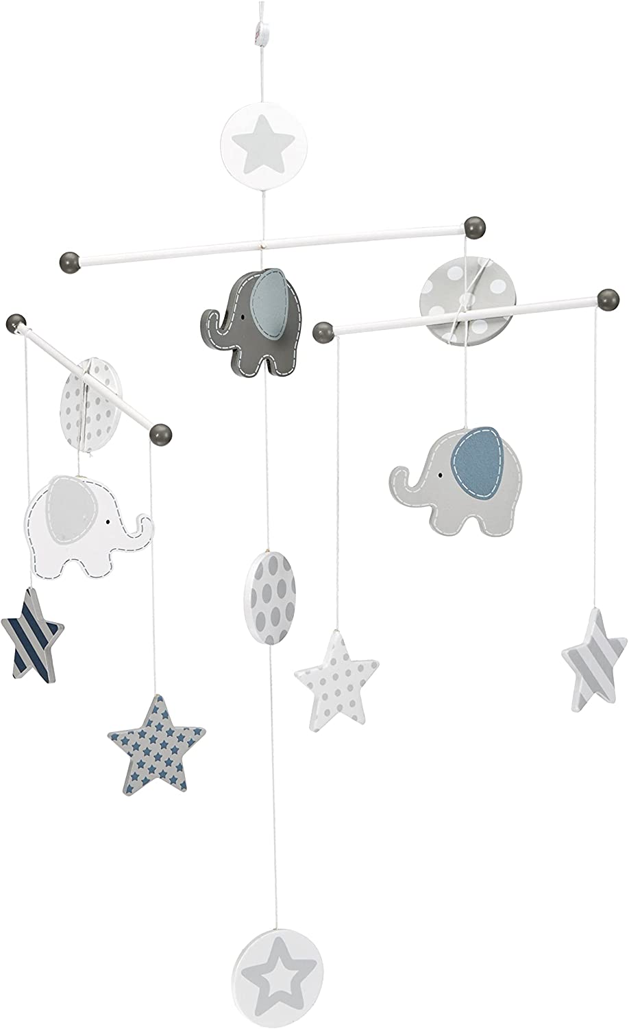 Mobile ELEFANTEN UND STERNE (B 36 cm) B 36 cm