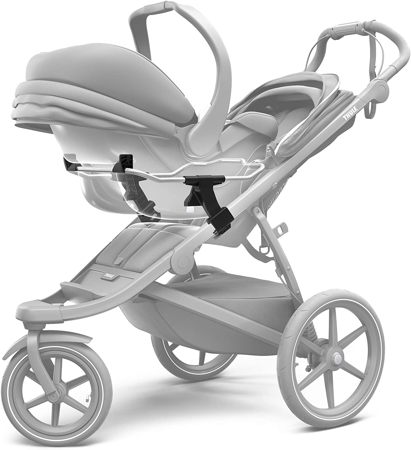 Thule Urban Glide Kinderwagen, Unisex, Schwarz