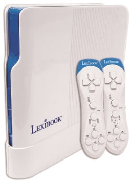 LEXIBOOK TV Spielekonsole für Kinder mit 200 vorinstallierten Spielen
