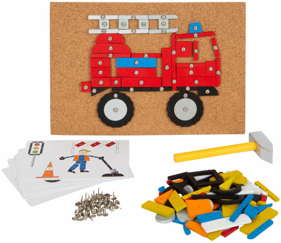 small foot Hämmerchenspiel Fahrzeuge der Stadt