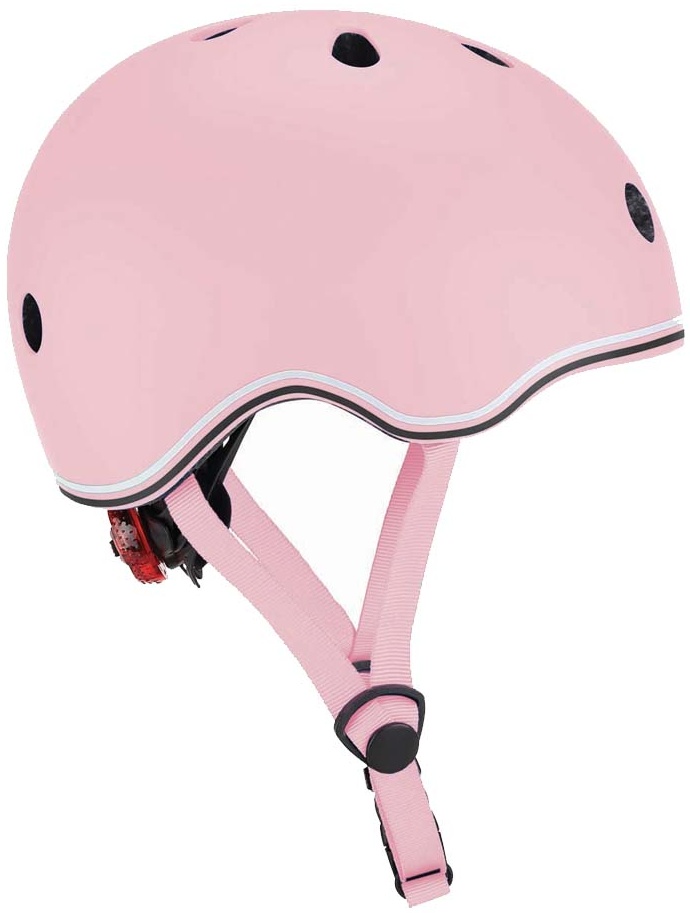 Globber Helm Go Up Lights Pastellrosa