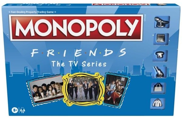 Hasbro Monopoly-spil: Friends TV Series Edition (English)