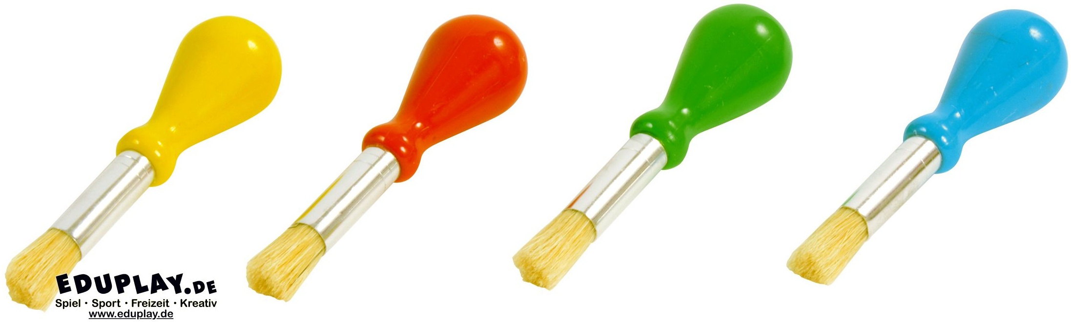 Eduplay Pinsel Mit Kugelgriff 4er Set