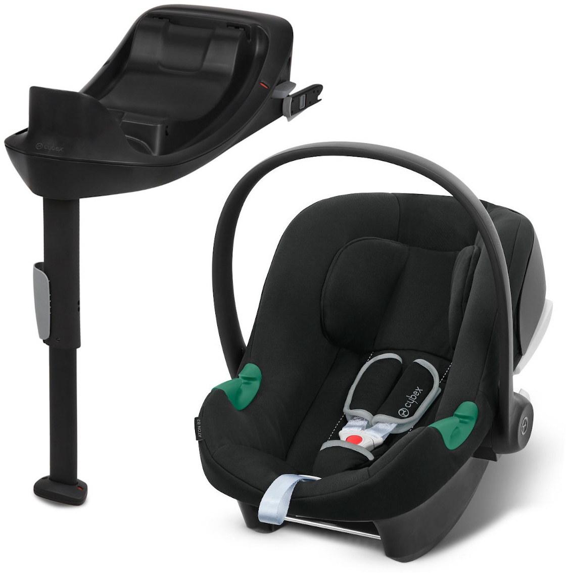 Cybex Aton B2 i-Size Babyschale inkl. Base One Volcano Black: Tests, Infos  & Preisvergleich