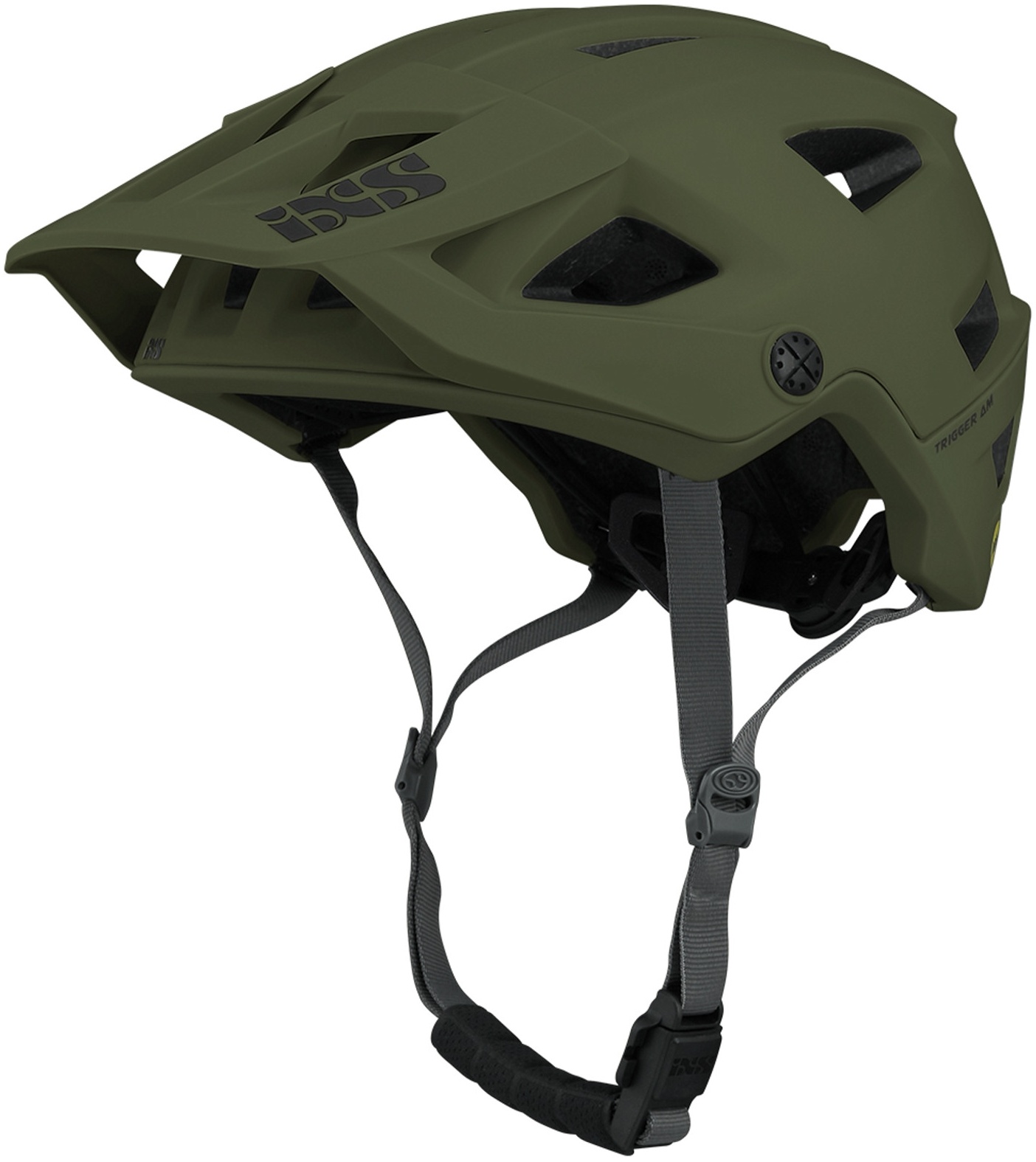 iXS Fahrradhelm Trigger AM MIPS Olive, 54-58 cm