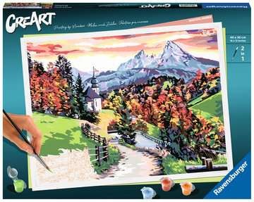 Ravensburger Malen nach Zahlen 20274 – Beautiful Bavaria – ab 14 Jahren
