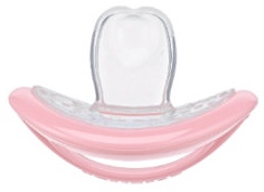 CURAPROX baby Schnuller Gr. 0 ab dem 0. Monat in pastell rosa, single