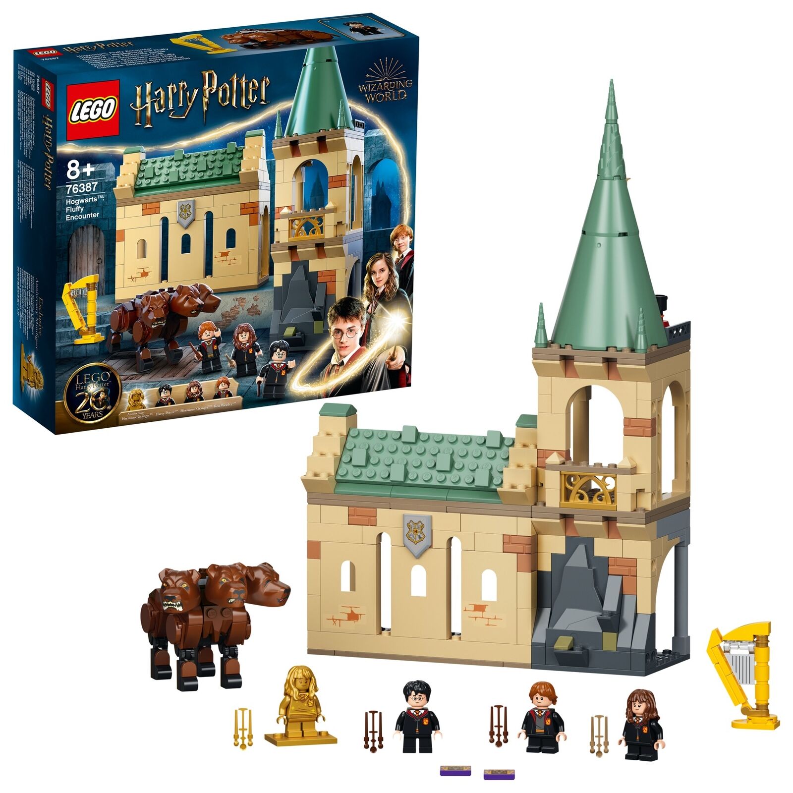 LEGO Harry Potter 76387 'Hogwarts™: Begegnung mit Fluffy', 397 Teile, ab 8 Jahren
