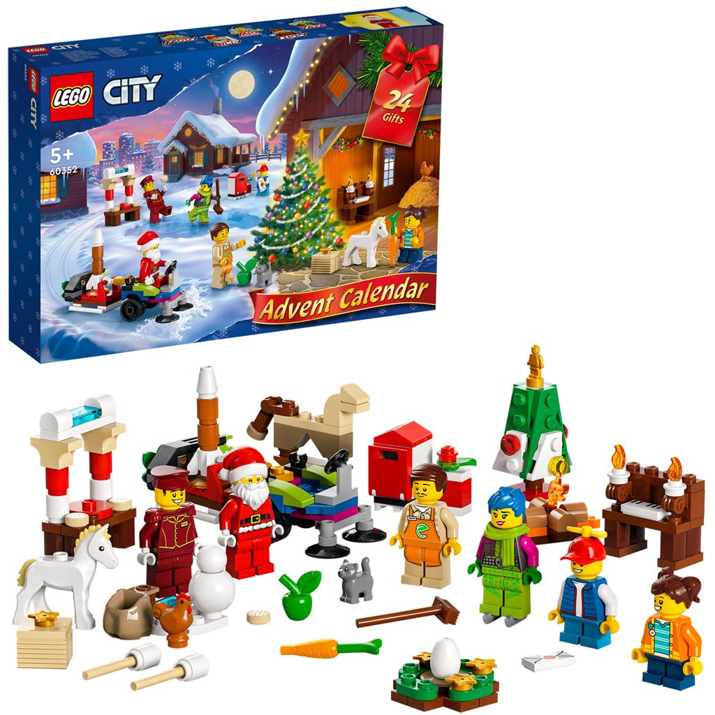 LEGO 60352 'City Adventskalender', 287 Teile, ab 5 Jahren