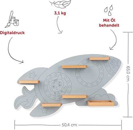 Tonie Toniebox Regal - Durch die Galaxie