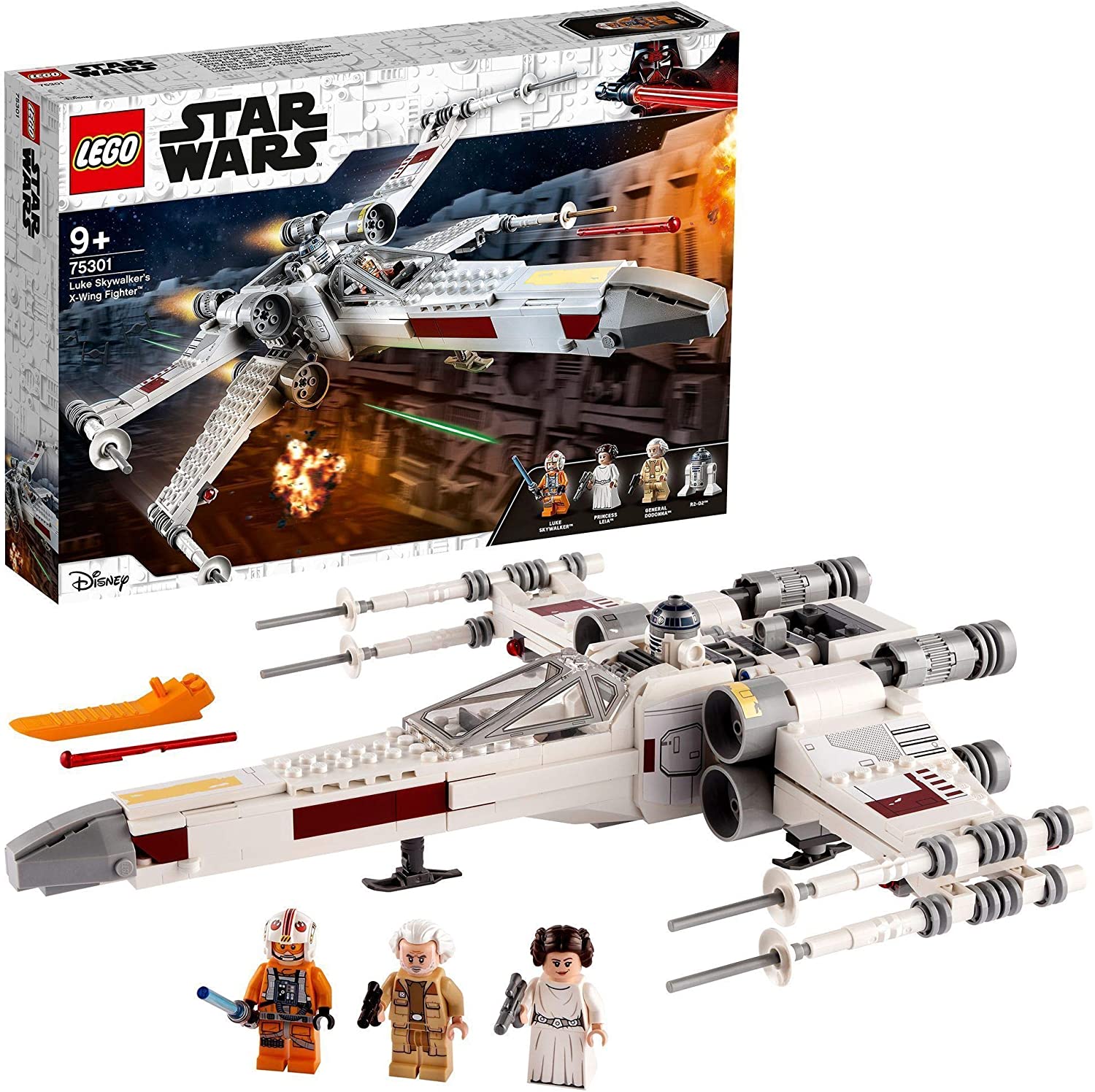 LEGO Star Wars 75301 'Luke Skywalkers X-Wing Fighter™', 474 Teile, ab 9 Jahren
