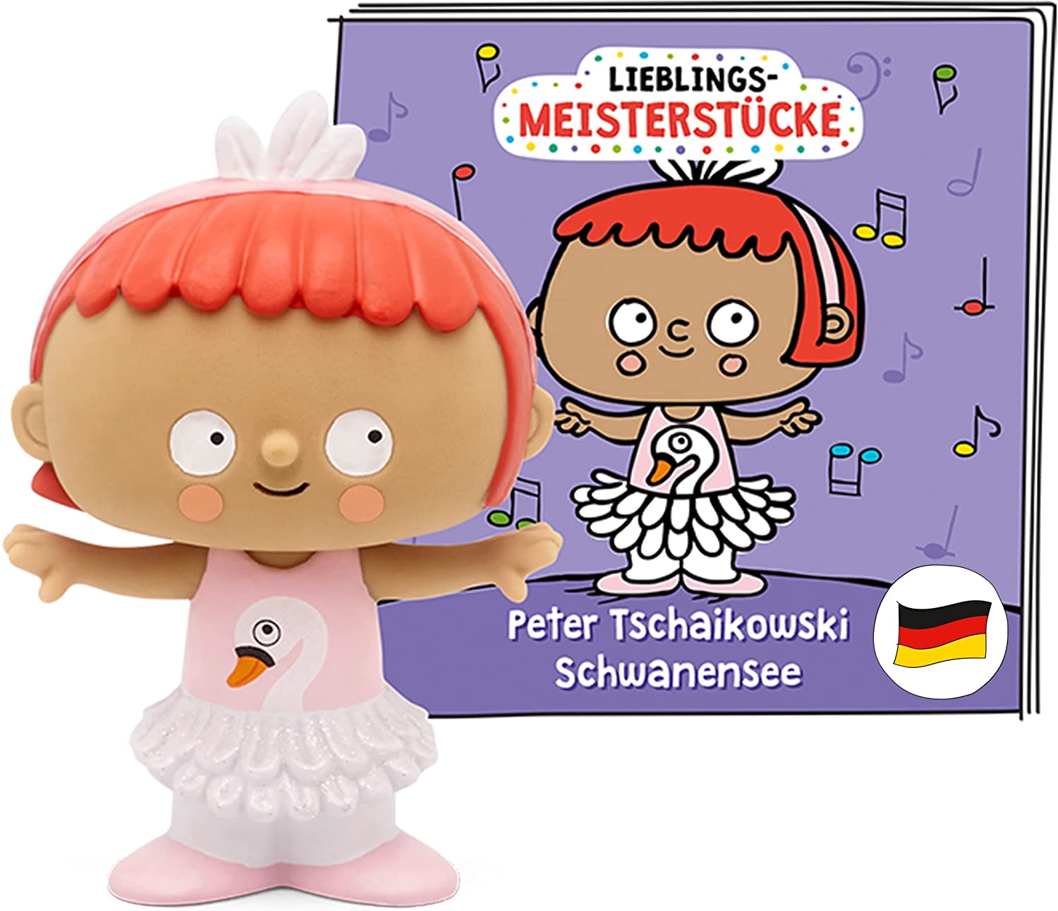 Tonies Lieblings-Meisterstücke 'Schwanensee', Hörfigur mit 48 Minuten Spielzeit, ab 3 Jahren, deutsch