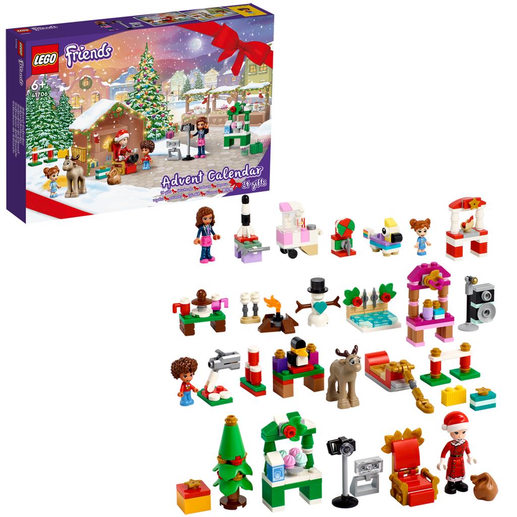 LEGO 41706 'Friends Adventskalender', 312 Teile, ab 6 Jahren