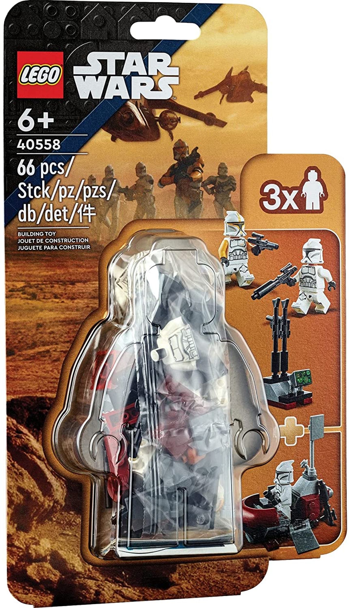 LEGO Star Wars 40558 'Kommandostation der Clone Trooper', 66 Teile, ab 6 Jahren
