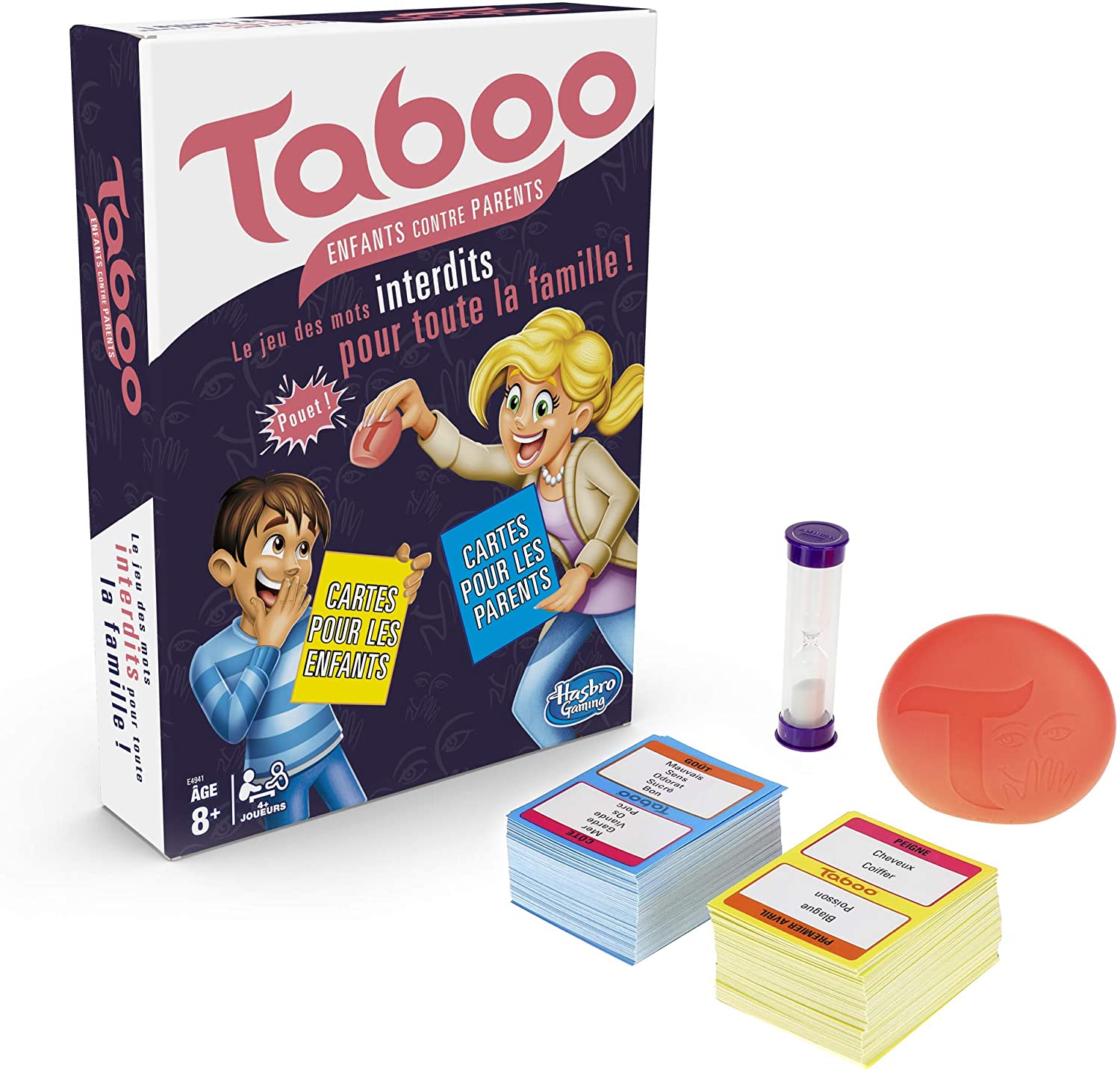 Hasbro E4941101 Tabu Familien Edition - französische Version