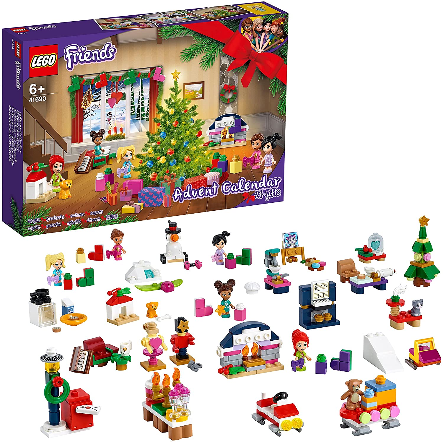 LEGO 41690 'Friends Adventskalender', 370 Teile, ab 6 Jahren