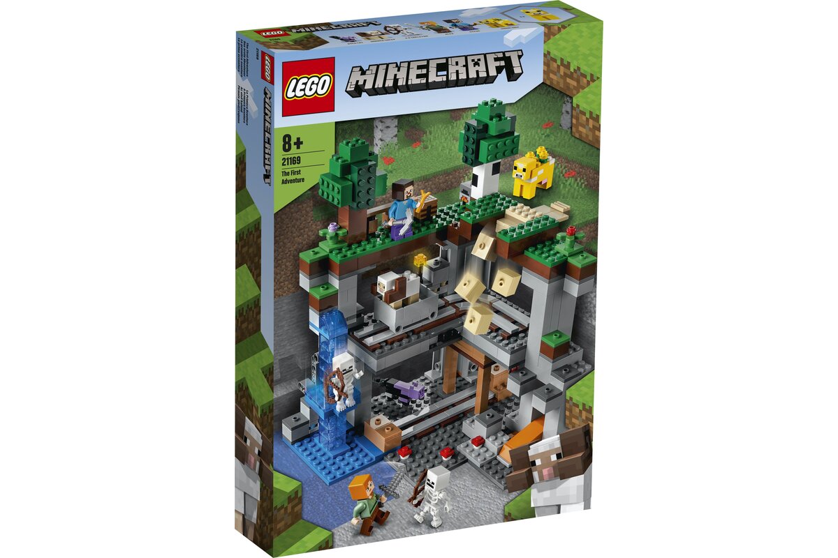 LEGO® Minecraft 21169 'Das erste Abenteuer', 542 Teile, ab 8 Jahren