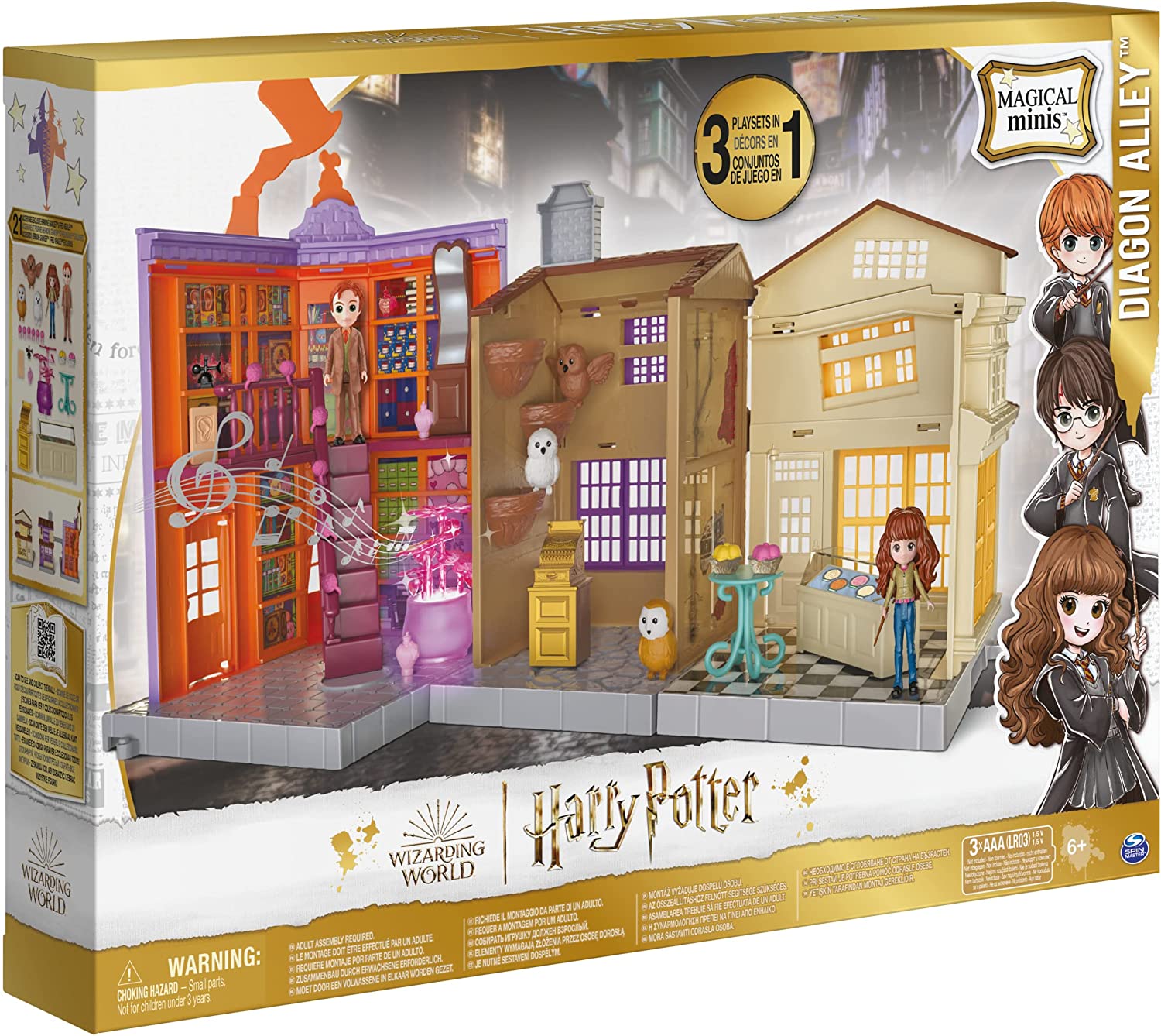 Wizarding World Abzeichen-Set Fantastic Beasts – Offiziell Lizenziert, 5 Stück, 10x12,5 Cm
