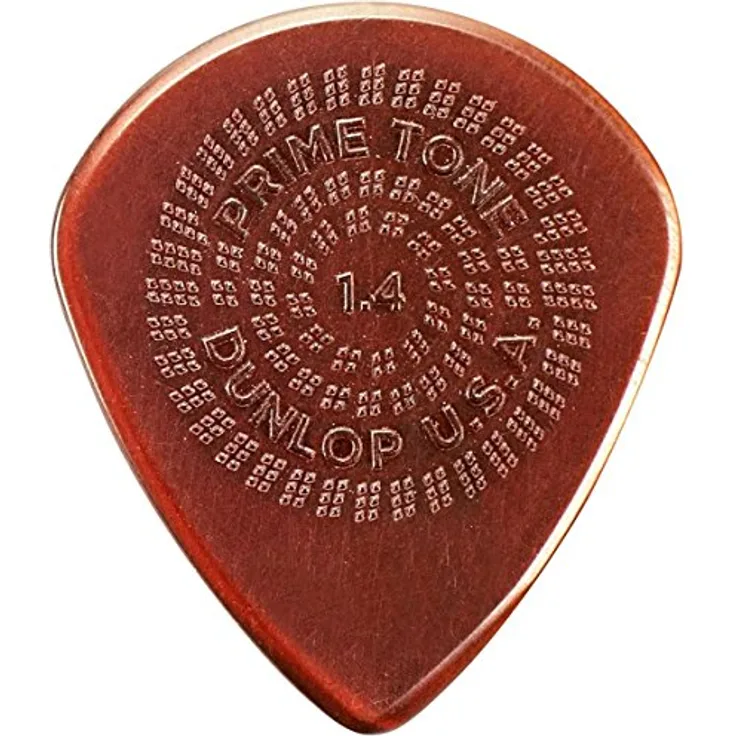 Jim Dunlop Primetone Jazz III XL Grip, Gitarrenplektrum 1,4 mm, 3 Stück, hergestellt in den USA