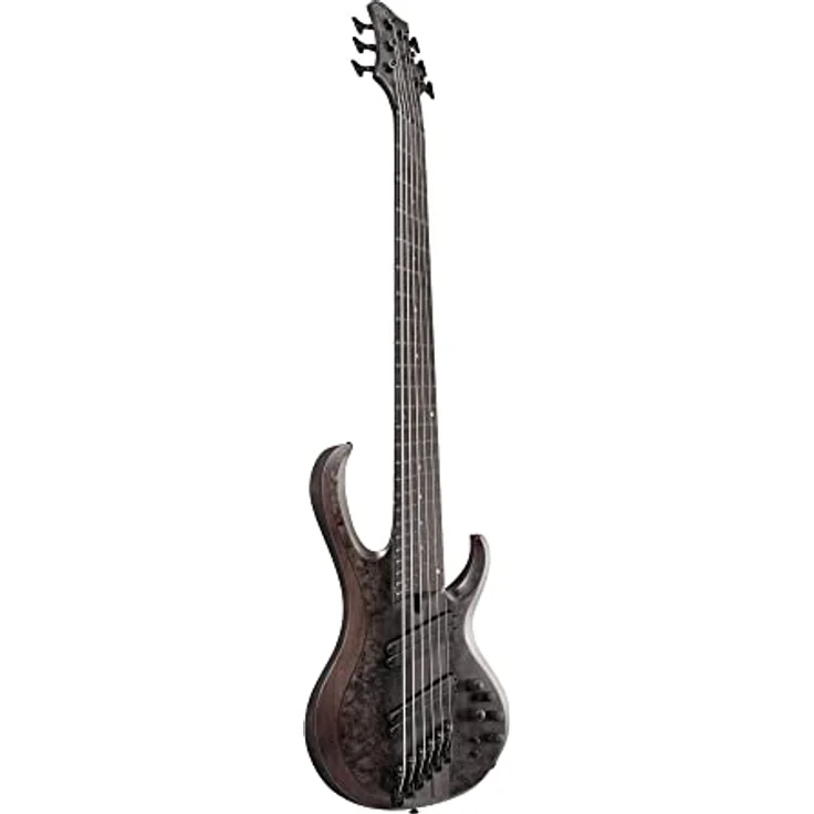 Ibanez BTB806MS-TGF, 6-saitiger Multiscale E-Bass mit Ahorn/Walnus-Hals, Transparent Gray Flat – Bild 2
