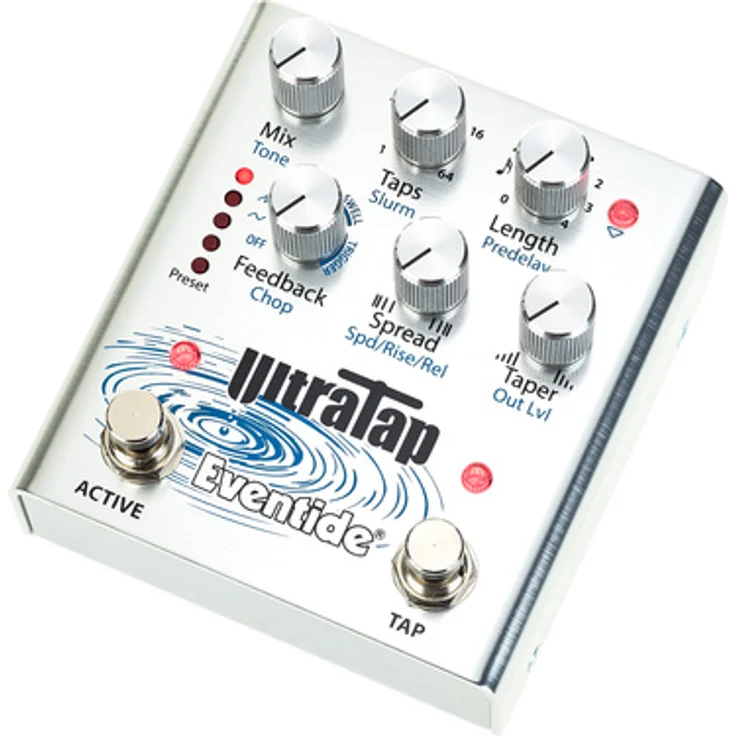 Eventide UltraTap, Delay-Pedal für E-Gitarre mit 5 Presets, MIDI-Fähigkeit und Expression-Pedal Unterstützung – Bild 1
