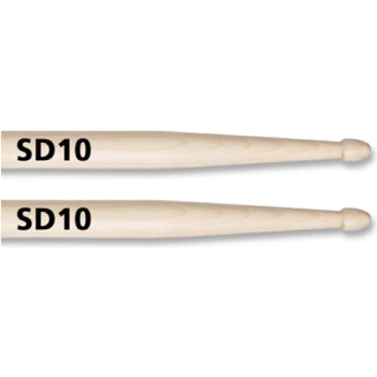 Vic Firth SD10 Swinger, Drumsticks aus Ahorn mit ovalem Holzkopf, leicht und schnell, 410mm lang, 15,5mm Durchmesser – Bild 2