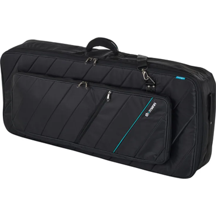 Thomann Voyager Keyboard 3, Gig Bag aus hochwertigem Chain Line Stoff mit 20mm Schaumstoffpolsterung, schwarz, passend für Yamaha PSR-SX700/PSR-SX900/PSR-A5000 und Roland EX-50/E-A7