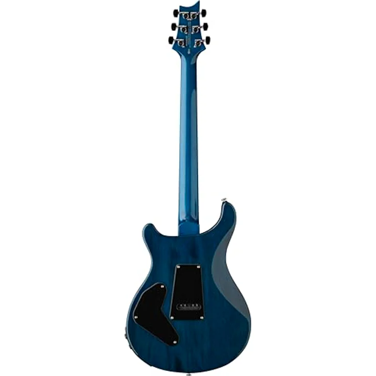 PRS SE Custom 24 Semi-Hollow, E-Gitarre mit Mahagoni-Korpus, Riegelahorn-Decke, Piezo-System, Lake Blue – Bild 3